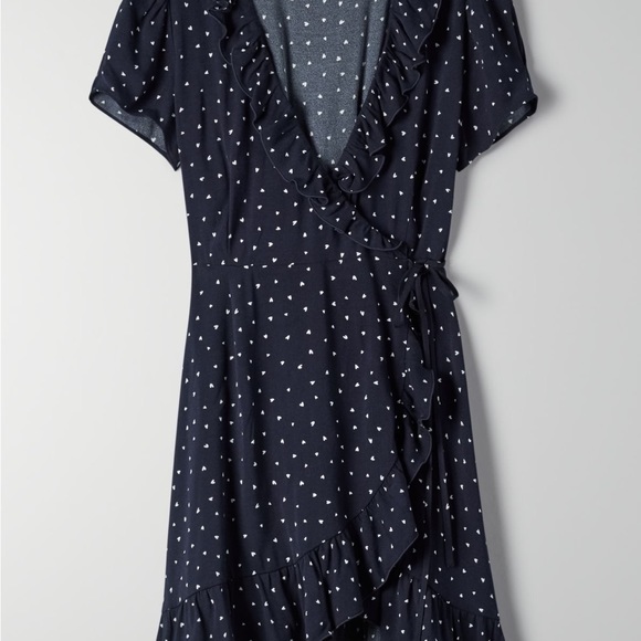 Sunday Best Ruffle Wrap Dress - Picture 3 of 6